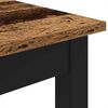 vidaXL Table de bar debout Bois d'ing&eacute;nierie