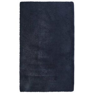 vidaXL Tapis Shaggy &agrave; poils longs NAVARRA bleu marine 60x100 cm