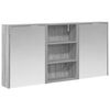 vidaXL Ensemble de Meubles de Salle de Bain 3 pc 126 x 16 x 62.5 cm