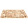 vidaXL Dessus de table rectangulaire 120x60x4 cm bois massif d'acacia