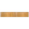 vidaXL Tapis rectangulaire naturel 60x400 cm bambou