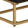 vidaXL Buffet noir 55x30x76 cm bois massif de manguier et fer