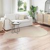 vidaXL Tapis de surface HUARTE Beige 160 x 230 cm Polyester