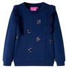 Sweatshirt pour enfants bleu marine 104