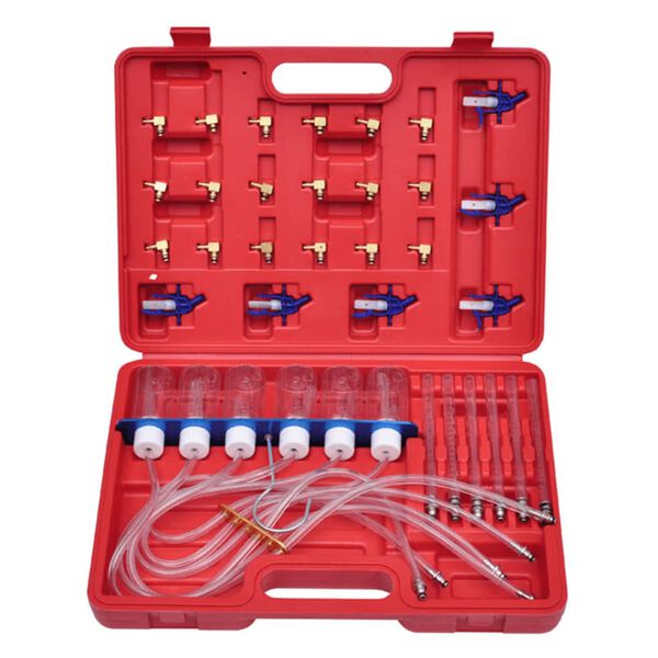 vidaXL Débimètre pour injecteur commun diesel avec jeu d'adaptateurs