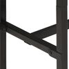 vidaXL Ensemble de bar 7 pcs bois de manguier brut massif et m&eacute;tal