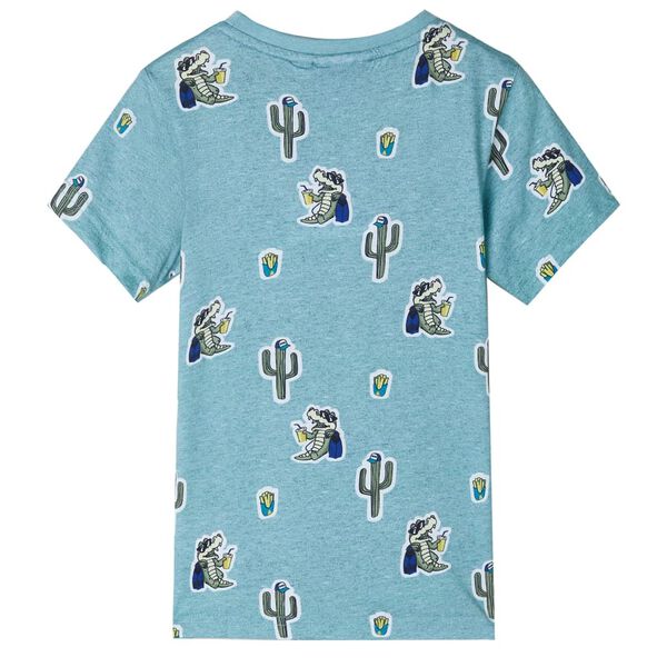 T-shirt pour enfants m&eacute;lange vert clair 116