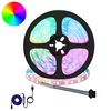 vidaXL Bande LED 4 pcs Noir et Transparent 550 x 0,8 x 0,3 cm