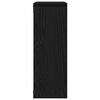 vidaXL &Eacute;tag&egrave;re murale ch&ecirc;ne noir 45x16x45 cm bois d'ing&eacute;nierie