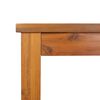 vidaXL Table &agrave; manger de jardin 200x90x74 cm bois d'acacia solide