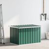 vidaXL Coffre de rangement de jardin Vert 109x67x65 cm