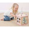 Little Dutch Cube d'activit&eacute;s Bois Rose LD4427