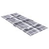 vidaXL Chaises de jardin inclinables lot de 2 et coussins teck massif