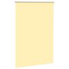 vidaXL Store enrouleur occultant jaune largeur du tissu 110,7 cm