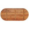 vidaXL Dessus de table 90x40x3,8 cm ovale bois massif d'acacia