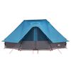 vidaXL Tente Tipi familiale Tipi avec toit Bleu 680 x 430 x 270 cm