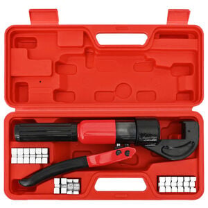 vidaXL Pince &agrave; sertir hydraulique 4-6-8-10-16-25-35-70 mm&sup2;