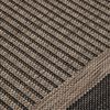 vidaXL Tapis &agrave; tissage plat d'ext&eacute;rieur 140x200 cm Marron fonc&eacute;