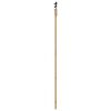 vidaXL Porte coulissante ORKDAL Naturel et Noir 83 x 232 cm