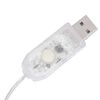 vidaXL C&ocirc;nes lumineux de No&euml;l 30 LED blanc chaud 60 cm acrylique