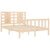 vidaXL Cadre de lit sans matelas bois de pin massif