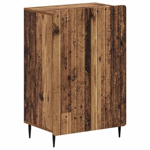 vidaXL Cabinet &agrave; chaussures ZWOLLE 59,5 x 39,5 x 91,5 cm Bois ancien