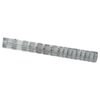 vidaXL Cl&ocirc;ture de prairie Argent&eacute; 25 x 1,2 m Acier galvanis&eacute;