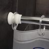 RIDDER Tringle de rideau de douche t&eacute;lescopique 110-185cm Chrome 55200