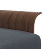 vidaXL Canap&eacute;-lit en forme de L gris 279x140x70 cm velours