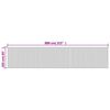vidaXL Cloison de s&eacute;paration naturel clair largeur 800 cm hauteur 165 cm bambou
