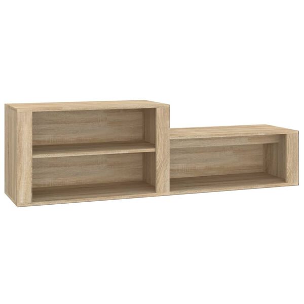 vidaXL Armoire &agrave; chaussures Ch&ecirc;ne sonoma 150x35x45cm Bois d'ing&eacute;nierie