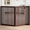 vidaXL Barri&egrave;re pour chien pliable 2 panneaux 160 cm bois de peuplier