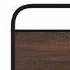 vidaXL Cadre de lit sans matelas 90x200cm ch&ecirc;ne marron bois ing&eacute;nierie