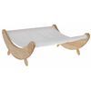 Kerbl Hamac pour chat Dream 51 x 46 x 19,5 cm Beige et blanc