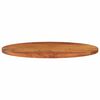 vidaXL Dessus de table 140x60x3,8 cm ovale bois massif d'acacia