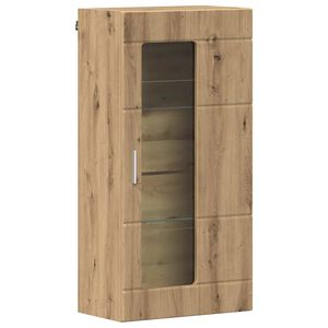 vidaXL Cabinet en Bois Ch&ecirc;ne artisanal Bois d'ing&eacute;nierie