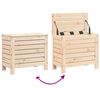 vidaXL Salon de jardin 9 pcs bois de pin massif