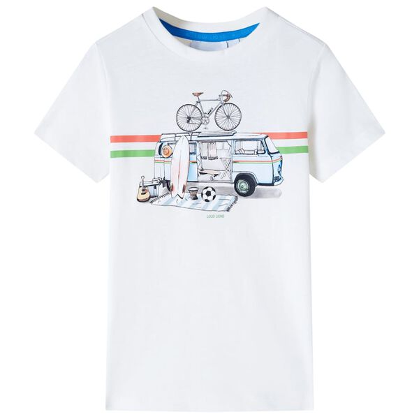 T-shirt pour enfants &eacute;cru 116