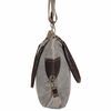 vidaXL Sac &agrave; main &Eacute;toile Gris fonc&eacute; 63 x 41 cm Toile