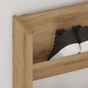 vidaXL Armoire &agrave; chaussures murale ch&ecirc;ne artisanal bois d'ing&eacute;nierie