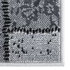 vidaXL Tapis BCF Gris avec motif de blocs 80x350 cm