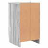 vidaXL Cabinet de chevet Sonoma gris 38 x 38 x 66 cm Bois d'ing&eacute;nierie