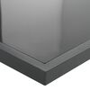 vidaXL Ensemble &agrave; manger d'ext&eacute;rieur 9pcs coussins r&eacute;sine tress&eacute;e noir