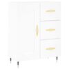 vidaXL Buffet blanc 69,5x34x90 cm bois d'ing&eacute;nierie