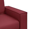 vidaXL Canap&eacute; Bordeaux 160 x 78 x 84 cm tissu