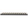 vidaXL Cadre de lit sans matelas gris 75x190 cm bois de pin massif