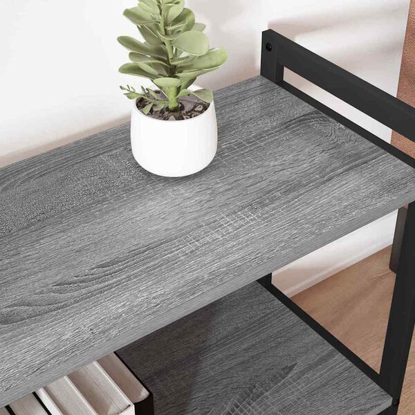 vidaXL &Eacute;tag&egrave;re Sonoma gris 60 x 30 x 50 cm Bois d'ing&eacute;nierie