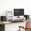 vidaXL Support de moniteur et organisateur de bureau bois d'ing&eacute;nierie