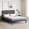 vidaXL Surmatelas Blanc 140 x 200 cm Tissu en Tricot