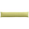 vidaXL Coussins de canap&eacute; 2 pcs Vert clair 200 x 40 cm tissu